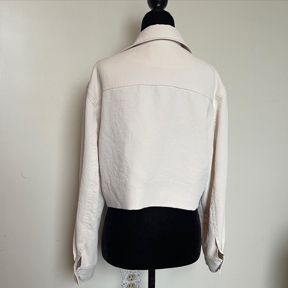 Wilfred Little Cropped Jacket in Light Birch - Picture 3 of 4